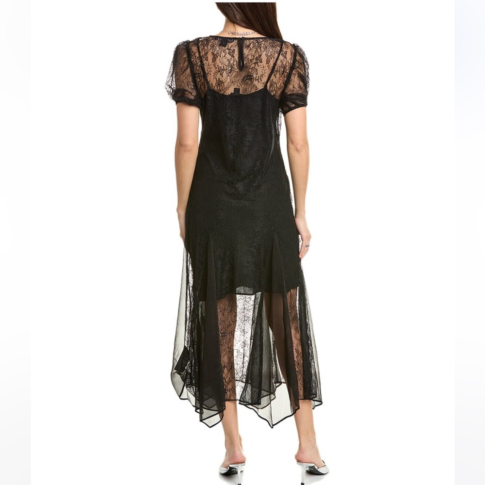 NWT All Saints | Rayna maxi dress | Black | Size 6 - Picture 2 of 16